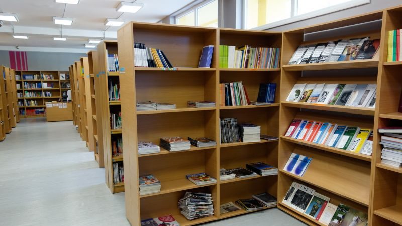 Priestory knižnice FMK